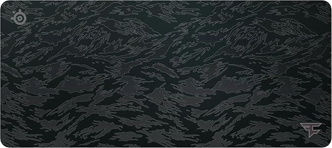 SteelSeries QcK XXL - Faze Clan Edition - Gaming Mouse Mat - XXL Format and Thick Material - Perfect for the Whole Desk - Optimised for Gaming Sensors
