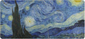 Mouse Pad Desk Mat Leather Desk Pad Large Gaming Desk Cover Protector Mat for Keyboard Computer Laptop Office Waterproof 47.2 x 23.6 Inch Van Gogh Starry Night