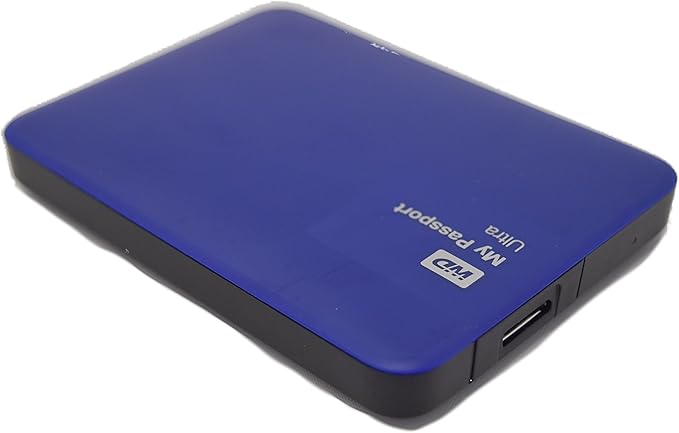 WD 1TB My Passport Ultra USB 3.0 Secure Portable External Hard Drive Blue (WDBGPU0010BBL-NESN) [Old Model]