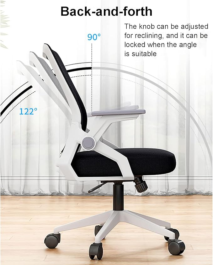 Office Chair Gaming Chair Computer Chair Comfortable Computer Desk Chair with WheelsErgonomic Office Chairs Mesh Swivel ChairReclining Task Chair Executive Gaming Chair for Heavy People(60