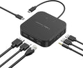 Belkin Thunderbolt 3 Dock Core With Thunderbolt 3 Cable - Usb C Hub - 7-In-1 Docking Station For Macs &amp Windows 60W Upstream Charging With Gigabit Ethernet Displayport &amp Audio Ports