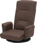 FLOGUOR 360 Swivel Gaming Chair 14-Position Adjustable Folding Floor Sofa with Armrests Lounger Bed for Home &amp Living Room Chaise Lounge Indoor for Adults QL201CO
