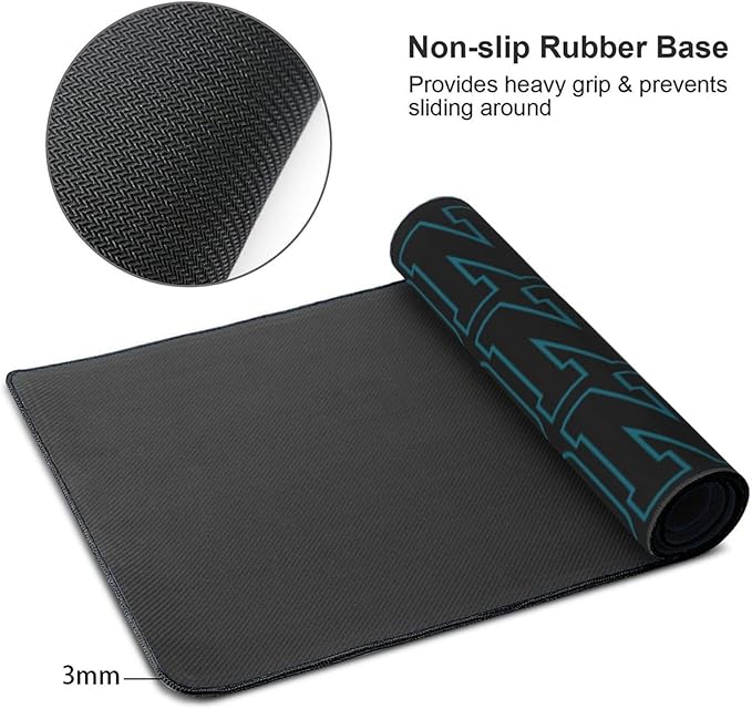 ANTKING Jacksonville Mouse Pad for Men Women Youth Gifts Custom Name and Number Desk Pad