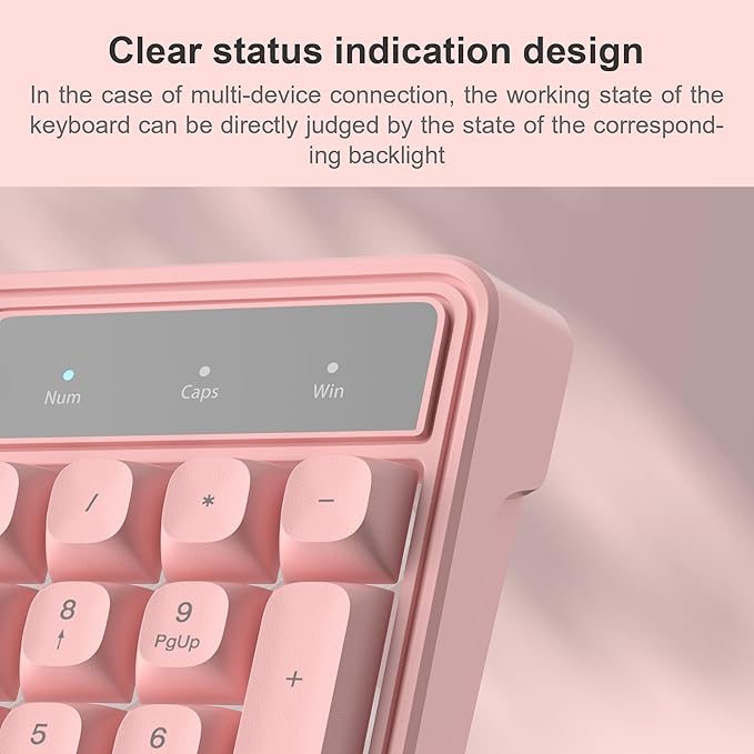 Pink Creamy Keyboard and Mouse ComboMageGee GK980 Wired RGB Backlit Keyboard and Pink Gaming Mouse ComboPC Keyboard and Adjustable Sensitivity Mouse for PC/loptop/MAC