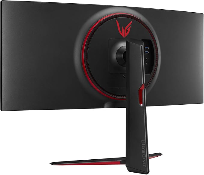 LG UltraWide QHD 34-Inch Computer Monitor 34WP65C-B VA with HDR 10 Compatibility and AMD FreeSync Premium Black