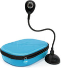 HUE HD Portable USB Video Conferencing Camera. Use as a Webcam for Live Streaming or a Document Camera for Teaching: Windows macOS Chromebook Linux Compatibility (Black with Carry Case)