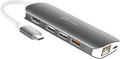j5create USB C Hub Adapter Multi-Monitor 10-in-1 Port Docking Station 4K HDMI VGA Ethernet USB 3.0 MicroSD SD USB-C 3.1 + Power Delivery | for PC Laptop Tablet Display Connection