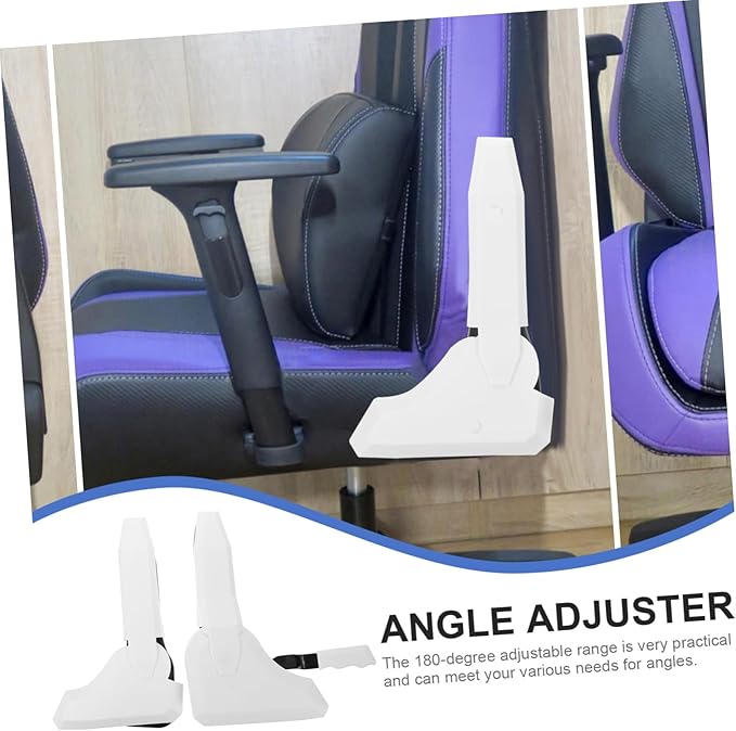 2pcs Metal Angle Adjuster for Office Chair Gaming Seat Bracket Replacement Parts for Ergonomic Swivel Chair