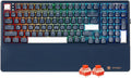 Hexgears Wireless Mechanical Keyboard with Wrist RestTri-Mode BT5.0/2.4GHz/USB-C Hot Swappable Custom KeyboardPre-lubed Linear SwitchesRGB Backlit Computer Gaming Keyboards for PC/Tablet/PS/Xbox