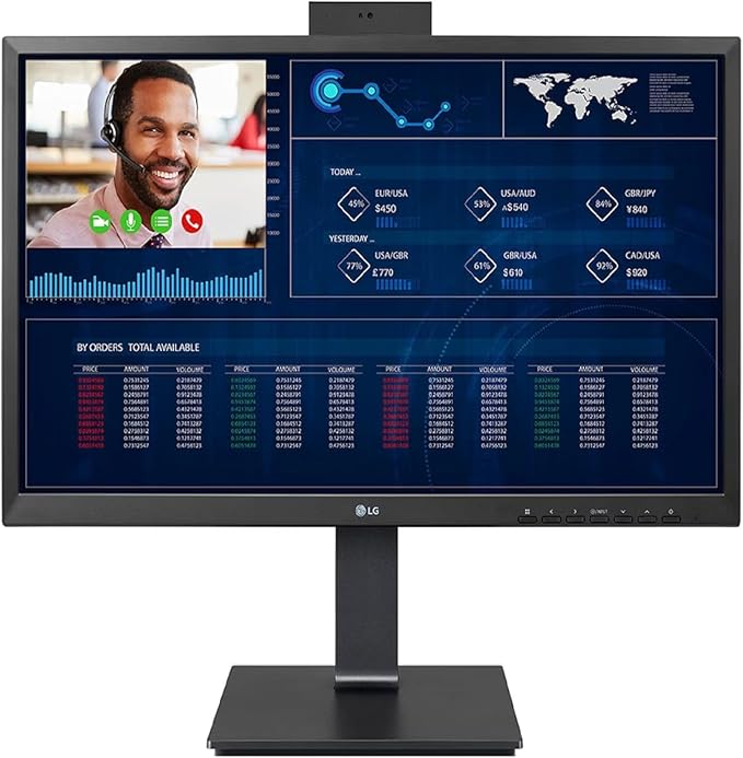 LG 24CQ651W-BP - Thin Client - All-in-one - 1 x Pentium N6005 Monitor: LED 23.8 1920 x 1080 (Full HD)