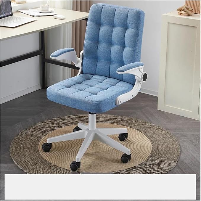 Ergonomic Gaming Chair with Swivel Lift for Office Boss Study Comfortable Home Living Room Furniture for Work Black