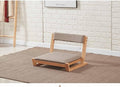 BTZHY Floor Chair Tatami ChairMeditation Floor ChairLiving Room Floor ChairPortable Legless ChairLazy Boy Legless Back Chair for Window Sill Meditation Reading(Grey)