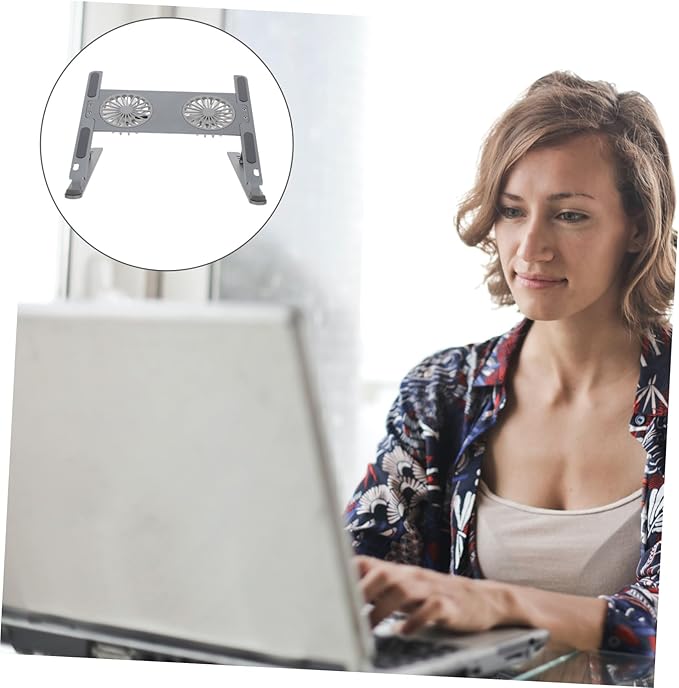 Laptop Cooling Pad Led Fan Quiet Gaming Laptop Cooler Stand Adjustment