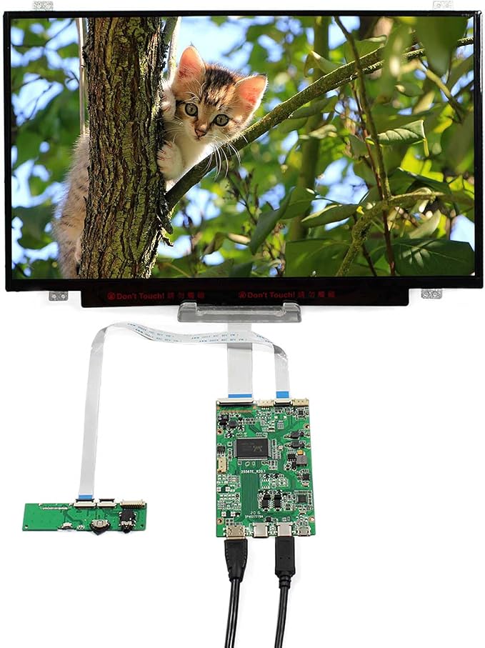 VSDISPLAY 14 14 Inch 1920X1080 IPS LCD Screen with USB C LCD Controller Board VS-RTD2556HC-V2