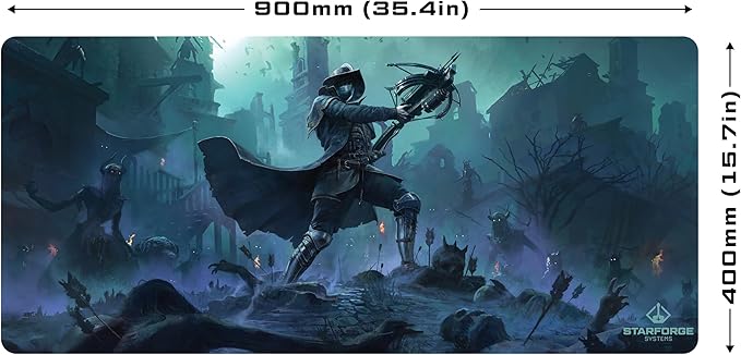 Witchhunter - Path of Exile 2 Gaming Desk Mat – Large Extended Mouse &amp Keyboard Pad