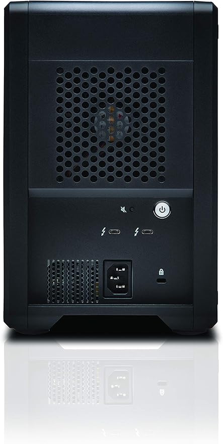 G-Technology 8TB G-SPEED Shuttle SSD with Thunderbolt 3 with ev Series Bay Adapter - Transportable 8-Bay RAID Storage Solution - 0G10188-1