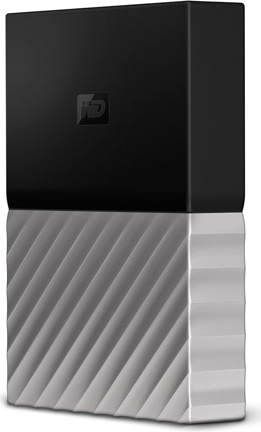 Western Digital 3TB Black-Gray My Passport Ultra Portable External Hard Drive - USB 3.0 - WDBFKT0030BGY-WESN (Old Generation)