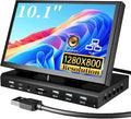 10.1 Small Monitor for PC Raspberry Pi 1280x720 IPS Mini Monitor Multi-Port Docking Station Built-in USB Hub &ampDual Speakers Raspberry Pi Display for DIY ProjectsGaming &amp Aida64 CPU GPU Mon