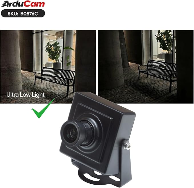 Arducam Starvis USB Camera Module 1080P Low Light Webcam Mini UVC USB2.0 Lightburn Camera for PC Laptop Raspberry Pi