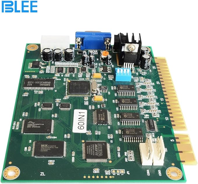 BLEE Classical Arcade Video Game 60 in 1 PCB Jamma Board for CGA VGA Output