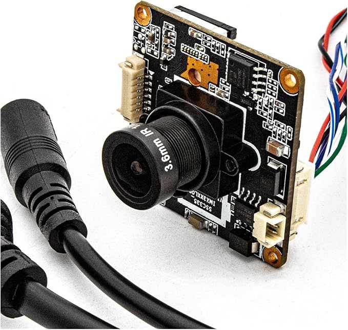 IP Network Camera Board 3MP 25FPS Mini POE48V Camera Module 3mm 83 Degree M12 Mount Lens Safety HD Security Webcam
