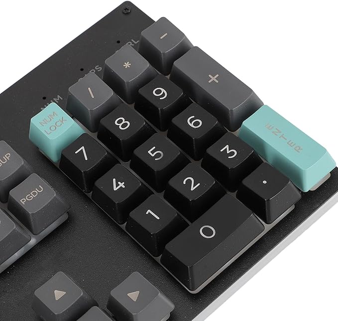 Wired Gaming Keyboard Mechanical Gaming Keyboard USB Lighted Full Size Large Keyboard with Backlit Rainbow Backlit Wired Keyboard for Computer Laptop (Star Night Black)