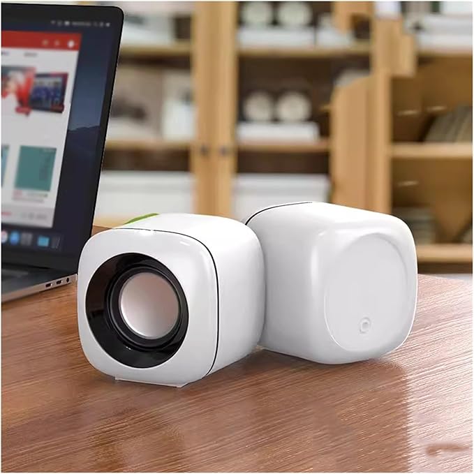Computer Small Stereo Desktop Speaker Large Volume Subwoofer Office Household Portable