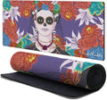 Head Case Designs Officially Licensed Frida Kahlo Day of The Dead Floral Art 37.4 x 15.75 x 0.16 inches (900 x 400 mm) - XL Gaming Office Desk PC Keyboard Mouse Mat Pad