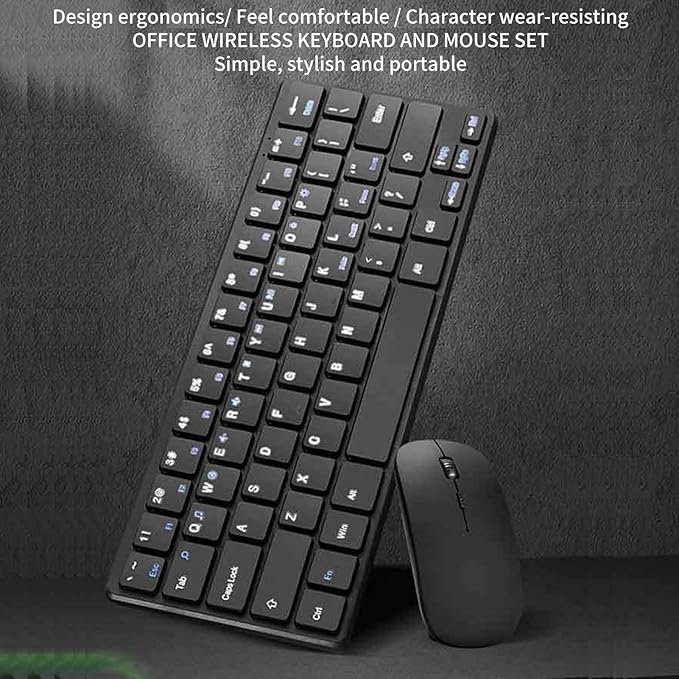 Zyyini Keyboard &amp Mouse Combos USB Gaming Keyboard Gaming Mouse for PCComputerLaptop Plug and Play 2.4G Keyboard for windows98/95/NTME/2000/XPVista/7.0/8.0