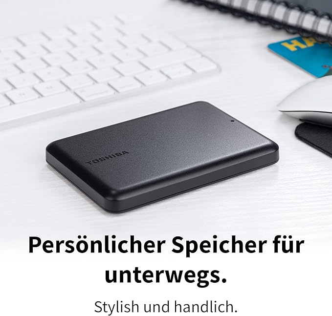 Toshiba Canvio Partner 2TB Portable 2.5’’ External Hard Drive USB 3.2 Mac &amp Windows Compatible. Xbox PS4 PS5