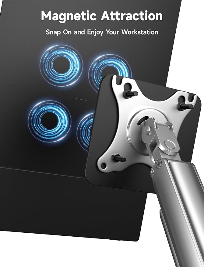JSAUX Snap VESA Adapter FlipGo 13.5 15.6 &amp 16 Portable Monitor Dual Screen
