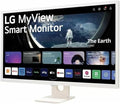 LG MyView 32SR53FS-W 32 Class Full HD Smart LCD Monitor - 16:9 - White - 31.5 Viewable - in-Plane Switching (IPS) Technology - 1920 x 1080-250 Nit - 8 ms - Speakers - HDMI