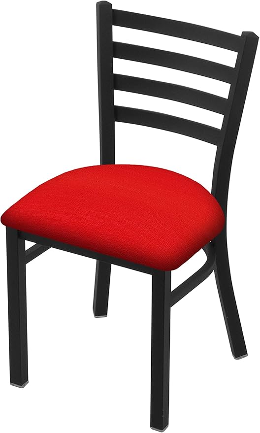 HBS 400 Jackie 18 Chair with Black Wrinkle Finish and Canter Red Seat