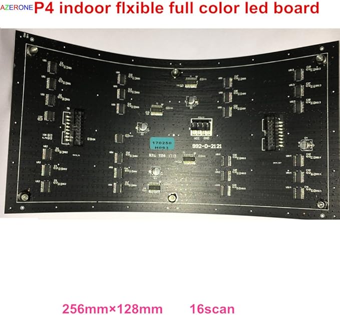 Led Matrix 64x32 Pixel 4MM Led Panels Digital Module Indoor Flexible for Special Shapes Display Screen RGB led Board Hub-75 2121SMD (P4-256x128mm RGB-Full Color)