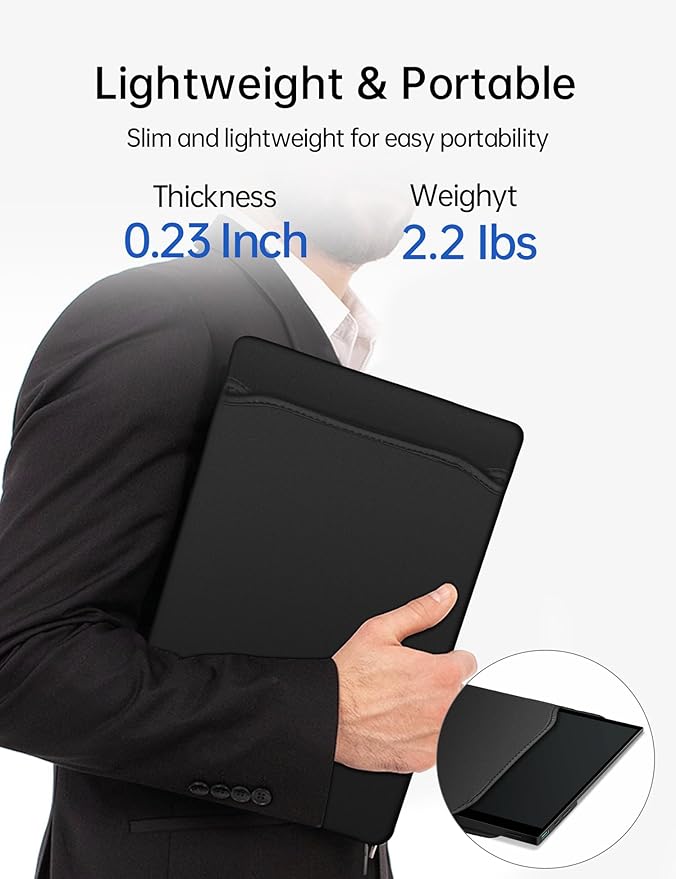 15.6'' Portable Monitor Touchscreen FHD IPS Touch Screen with Tempered Glass Travel Monitor with Kickstand &amp Speaker HDMI USB C External Monitors for Mac Laptop Phone Computer