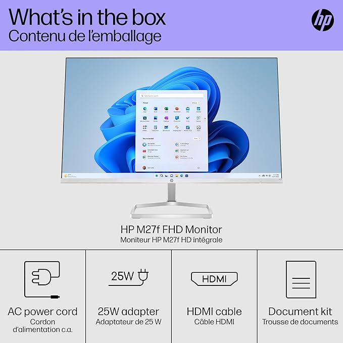 HP M27f FHD Monitor