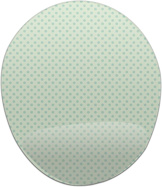 Ergonomic Mouse Pad with Wrist Rest Digital Printed Mouse Mat for Tendon Sheath Problems Non-Slip Base for Office and Home Size: 20 x 23 cm