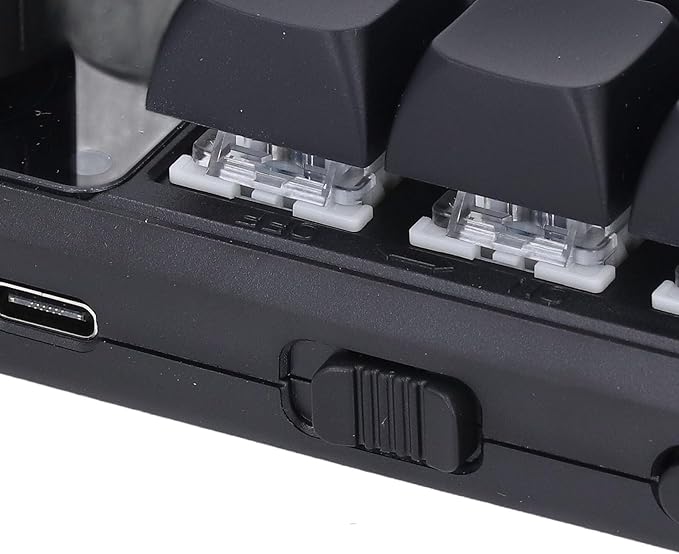 12 Keys Keyboard with Blue Switch and RGB Light Mini One Handed Mechanical Keyboard for Gaming Office