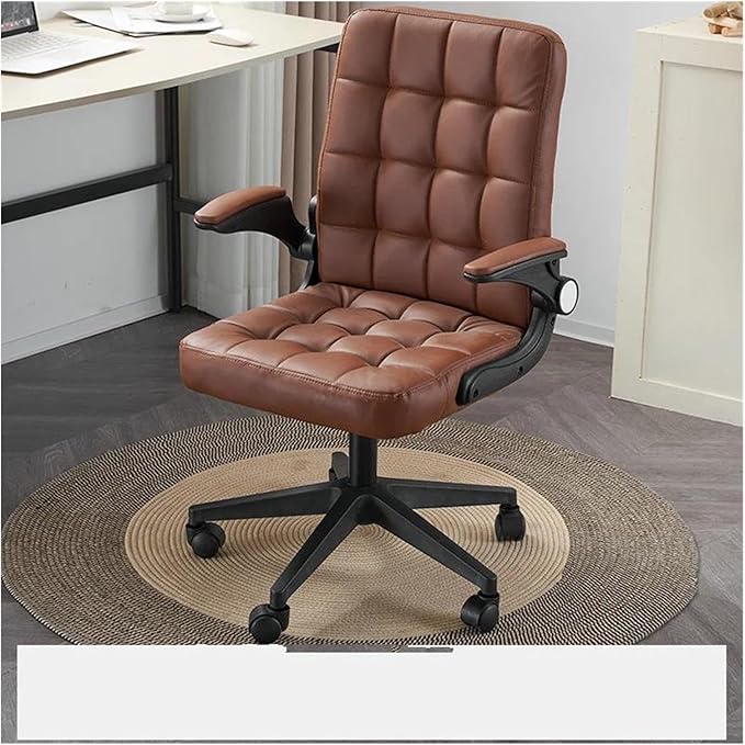 Ergonomic Gaming Chair with Swivel Lift for Office Boss Study Comfortable Home Living Room Furniture for Work Black