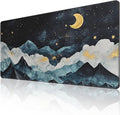 3XL Huge Gaming Mouse Pad Oversized (48x24) - Extra Large XXXXL Mouse Pads for Full Desk Mountain Mousepad with Stitched Edges Non-Slip Rubber Base Desk Mat for Laptop Computer &amp PC