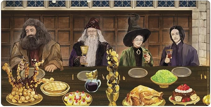 Head Case Designs Officially Licensed Harry Potter Hagrid Albus Minerva Snape Graphics 23.62 x 11.81 x 0.12 inches (600 x 300 mm) - L Gaming Office Desk PC Keyboard Mouse Mat Pad