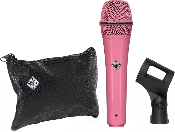 TELEFUNKEN Elektroakustik M81 Pink Dynamic Microphone