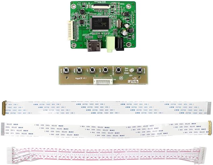 VSDISPLAY LCD Controller Board Work for 1920x1080 N116HSE-EA1 EA2 EJ1 N133HSE-EA1 EA3 EB1 B140HAN01.0 B140HAN01.1 B156HAN01.1 B156HAN01.2 B156HTN03.0 N173HCE-E31 30 Pin EDP WLED LCD Screen