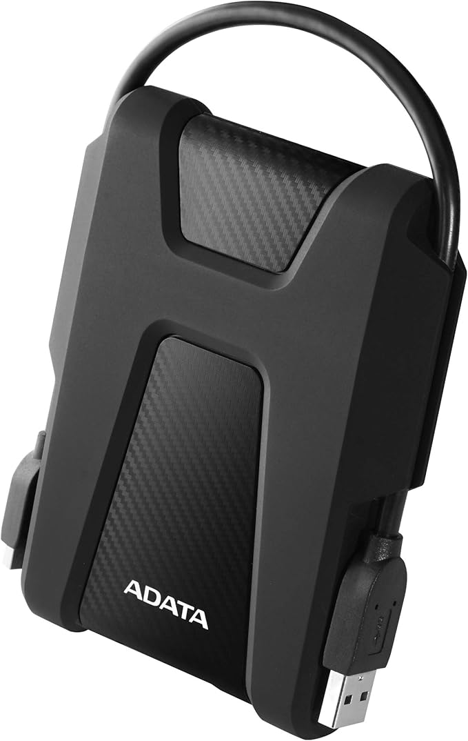 ADATA HD680 1TB Military-Grade Shock-Proof External Portable Hard Drive Black (AHD680-1TU31-CBK)
