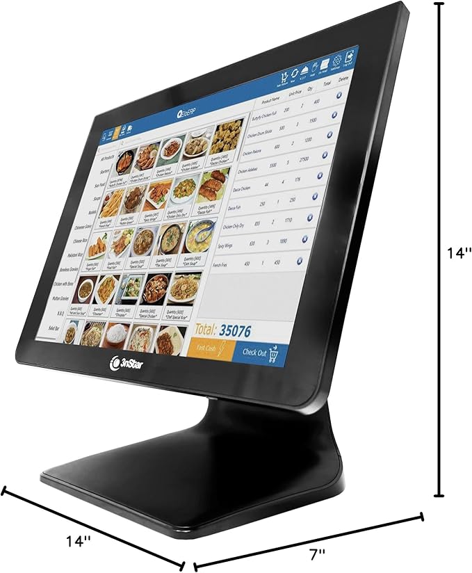 3nStar 15 10 Points Capacitive Touch Screen Monitor Bezel Free VGA + HDMI - TCM008VH