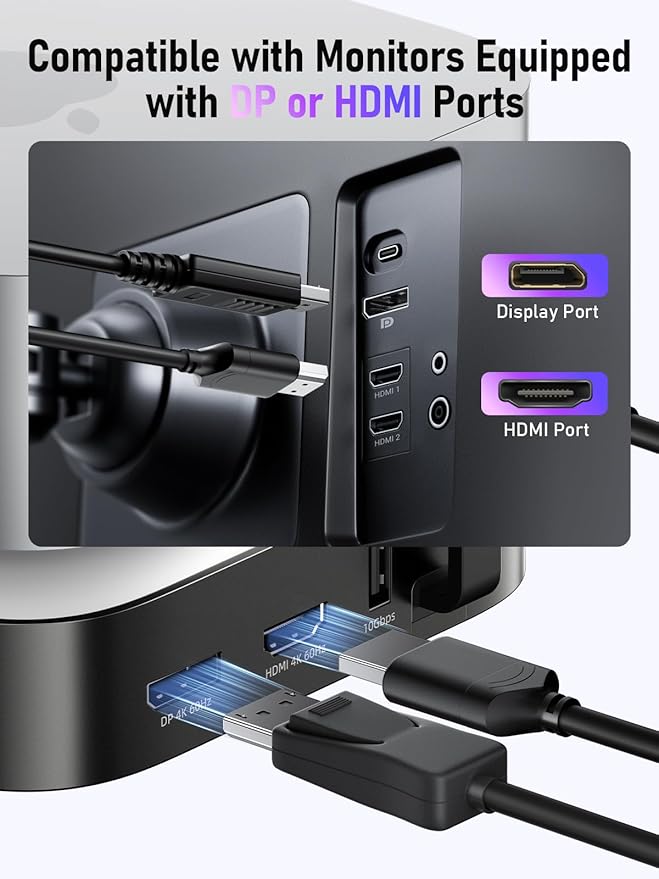 Lemorele 9-in-1 Mac mini M4 Dock Dual 4K@60Hz HDMI 2.0 &amp DP 1.4 10Gbps M.2 NVMe Slot 10Gbps USB-C &amp USB-A 2X USB-A 3.0 SD/TF 2.0 Card Reader Compatible with Mac mini M4/M4 Pro