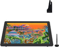 HUION Kamvas 22 Plus QLED Drawing Tablet with Full-Laminated Screen USB-C Connection 140% sRGB Tilt 21.5 inch Graphics Art Tablet and Large Size Glove