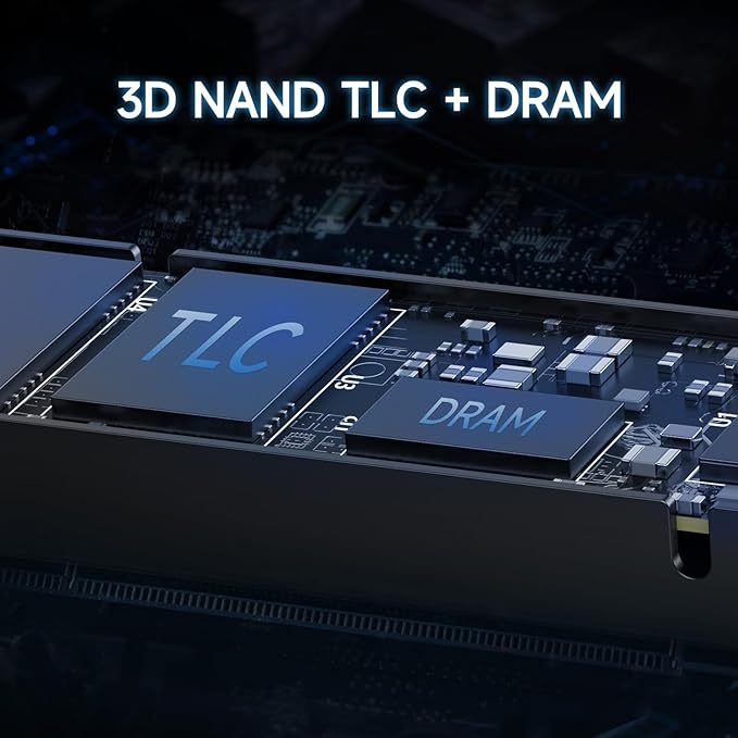 fanxiang S770 2TB NVMe M.2 SSD for PS5 - with Heatsink and DRAM Up to 7300MB/s PCIe 4.0 Suitable for PS5 Memory Expansion Game Enthusiasts IT Professionals