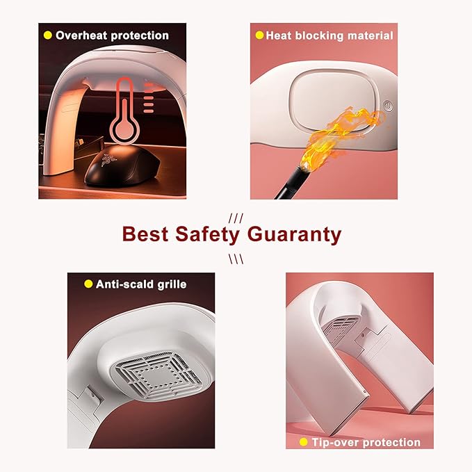 Mouse Pad Hand Warmer 110V 100W Foldable Electric Warming Heater for Office Desk Gaming Desk Accessories (White)