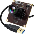 1080P USB3.0 High Speed 50fps USB Camera Module 0.01Lux Low Illumination Webcam with 53° No Distortion Lens Plug &amp Play for 3D Printer Industrial Inspection &amp Microscope